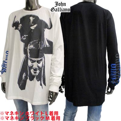 楽天市場】ジョンガリアーノJOHN GALLIANO メンズ トップス 長袖 ロンT