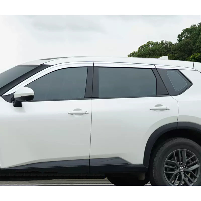 楽天市場】新型エクストレイルT33 メッキ鏡面仕上 ドアバイザー