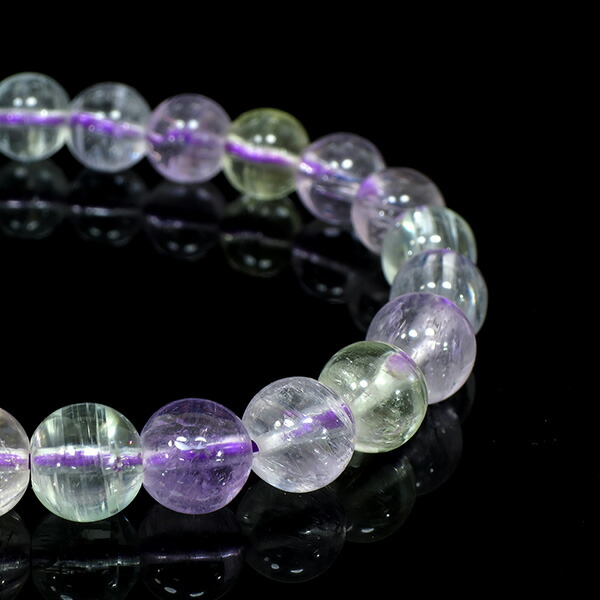 楽天市場】クンツァイト マルチカラー ブレスレット 8mm 17.5cm メンズ