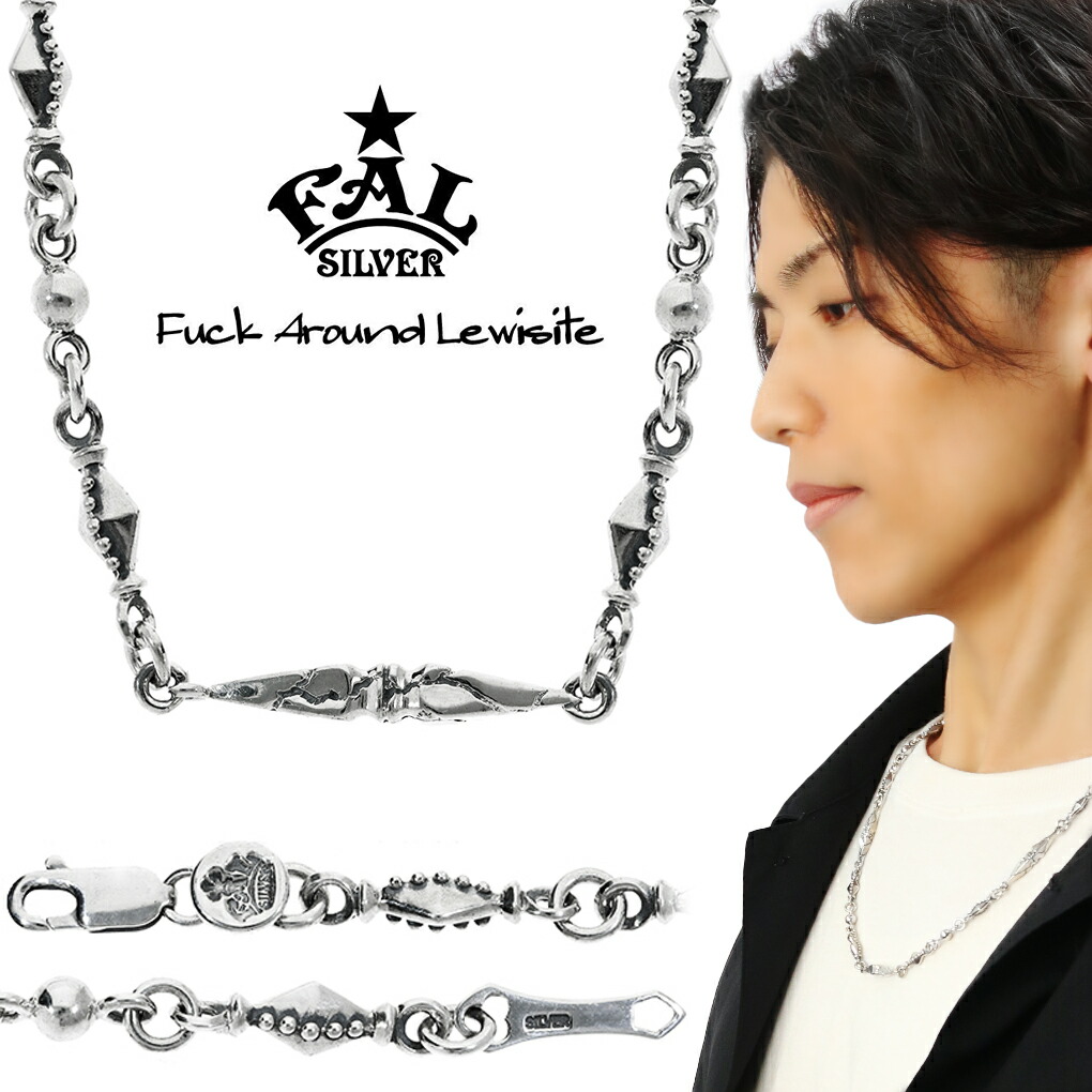 楽天市場】F.A.L フォー サイデッド ピラミッド カラム ネックレス