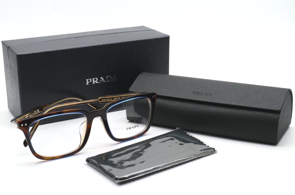 楽天市場】【PRADA】プラダ メガネ VPR 13Y-F col.ZXH-101 度付又は度