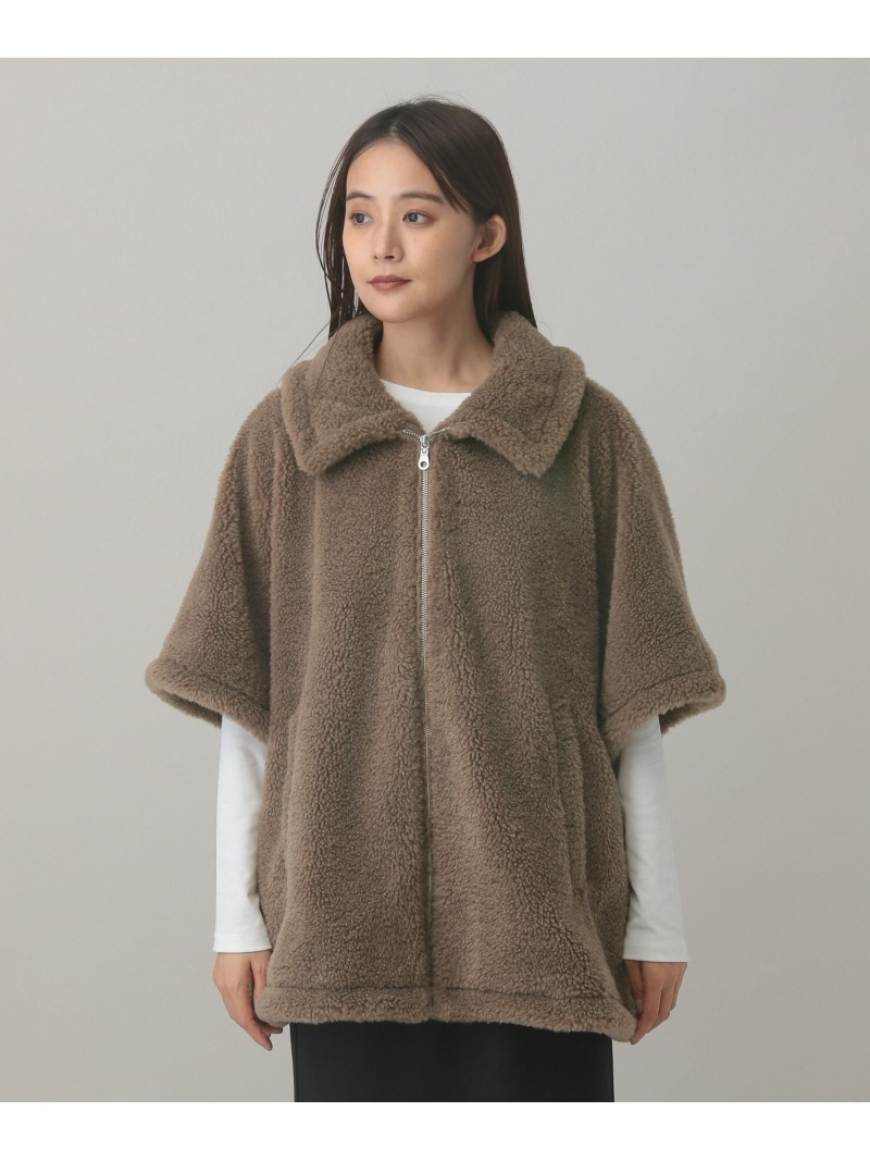 楽天市場】【SALE／55%OFF】MATINEE LINE/フワモコボアポンチョ/603322