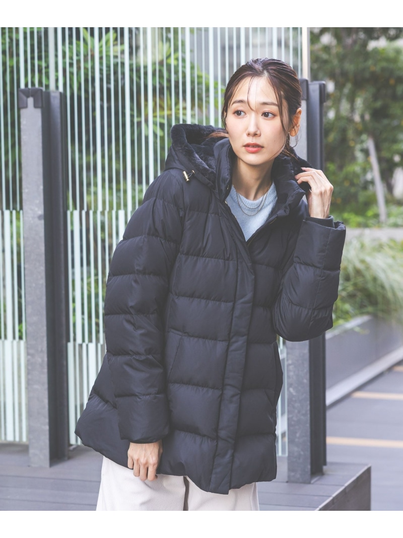 楽天市場】【SALE／52%OFF】ウツクシルエット撥水ダウンコート/497165