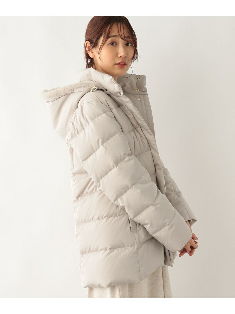 楽天市場】【SALE／50%OFF】ウツクシルエット撥水ダウンコート GLOBAL