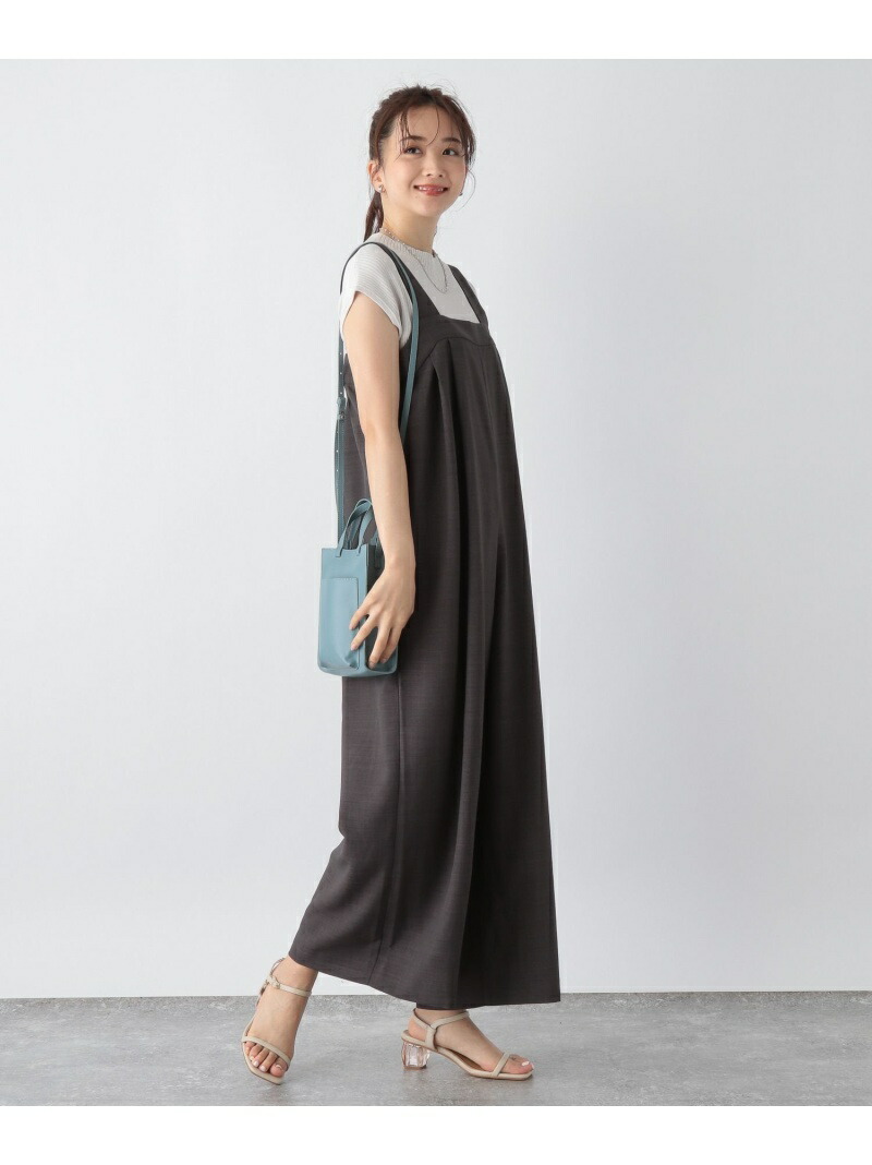 楽天市場】【SALE／50%OFF】(W)リネンライク/サロペット+D GLOBAL WORK