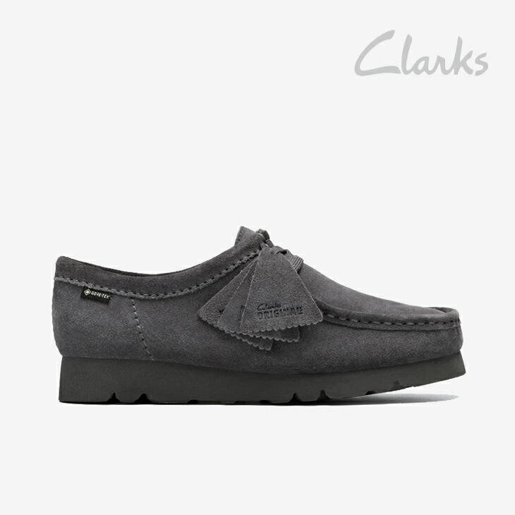 楽天市場】・CLARKS｜W Wallabee GTX Gore-Tex Moccasin Leather