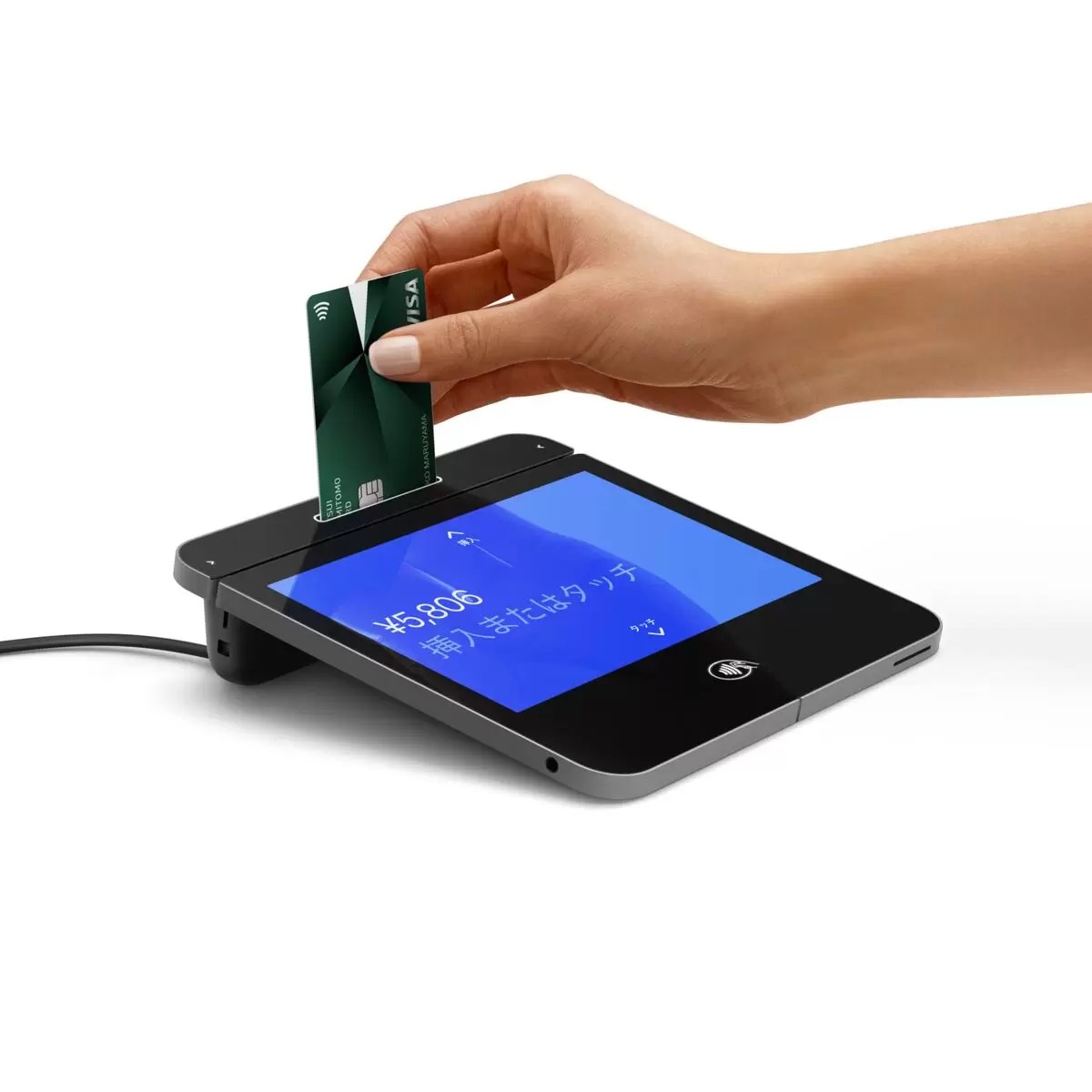 楽天市場】Square レジスター 統合型POSレジ A-SKU-0643-1｜2画面