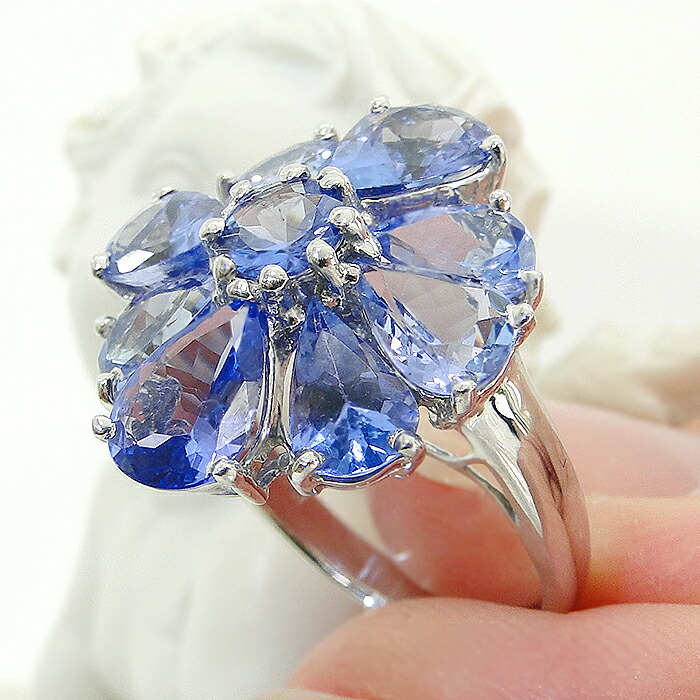 楽天市場】Pt900 タンザナイト リングジュエリー アクセサリー