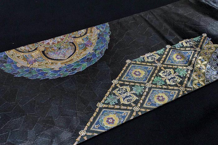 楽天市場】袋帯 藤林徳扇 螺鈿 名品 創業三百余年！12代藤林徳扇 螺鈿