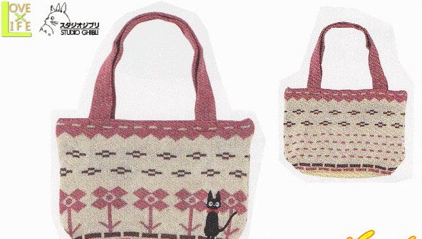 楽天市場】【スタジオジブリ】【魔女の宅急便】ジジ ニットトート