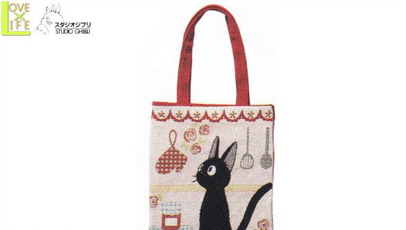 楽天市場】【スタジオジブリ】【魔女の宅急便】トートバッグ【フラワー