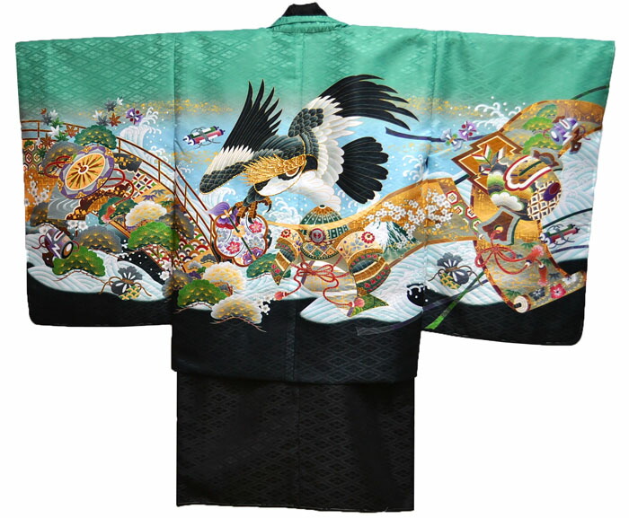 楽天市場】七五三 753 着物 男の子 袴 セット 5歳羽織袴 フルセット 鷹