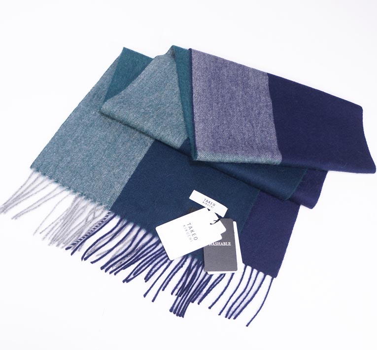 楽天市場】タケオキクチ TAKEO KIKUCHI 4面パネル カシミヤ100