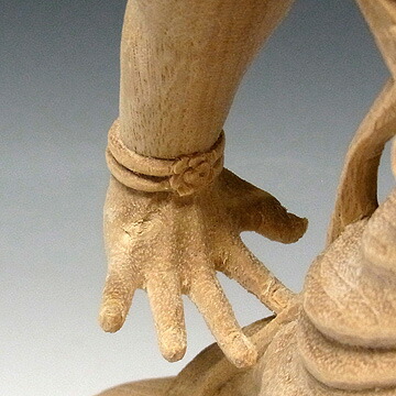 楽天市場】木彫り 仏像 仁王像（金剛力士像） 高さ31cm 楠製 [Ryusho