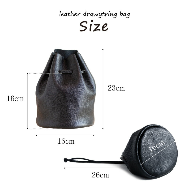 楽天市場】【10％OFF】コンパクト巾着バッグ 本革 バッグ メンズ ミニ