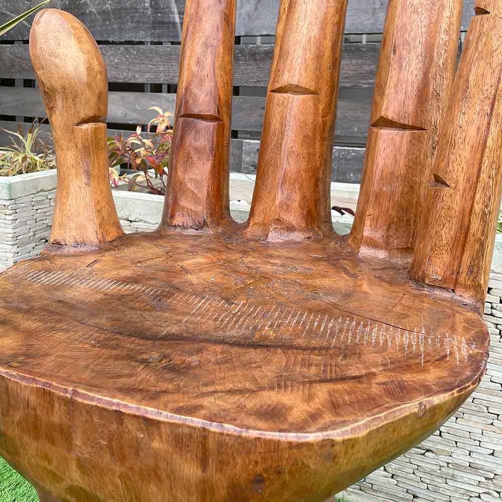 楽天市場】バリ風 木製 チェア イス 椅子 1脚 ブッダ ハンド 2色