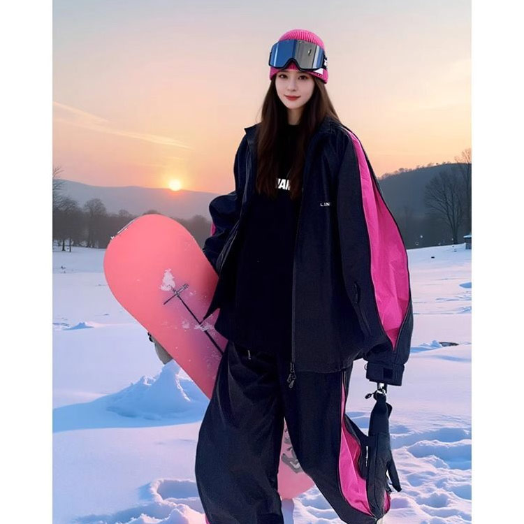 楽天市場】2025 スノボー 防寒 レディース 2024 カップル 上下セット
