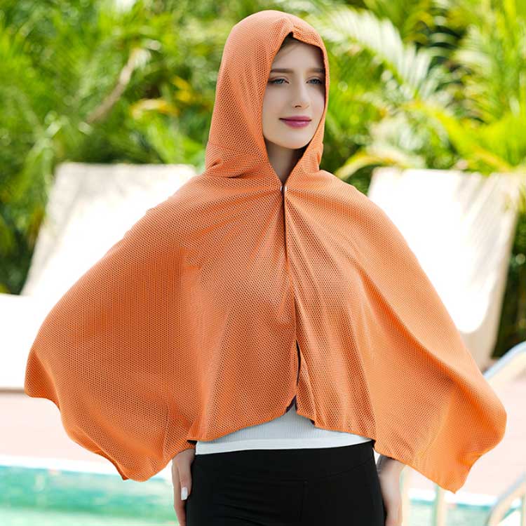 楽天市場】冷感 ポンチョ 冷感アイテム 熱中症対策 暑さ対策グッズ