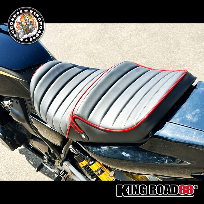 楽天市場】ヤマハ XJR400 前期 4HM KingRoad88 タックロールシート