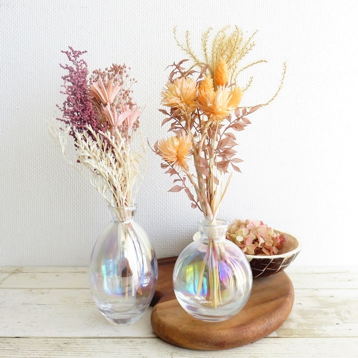 楽天市場】フラワーベース シャボン 一輪挿し ガラス 花瓶 花器 アロマ