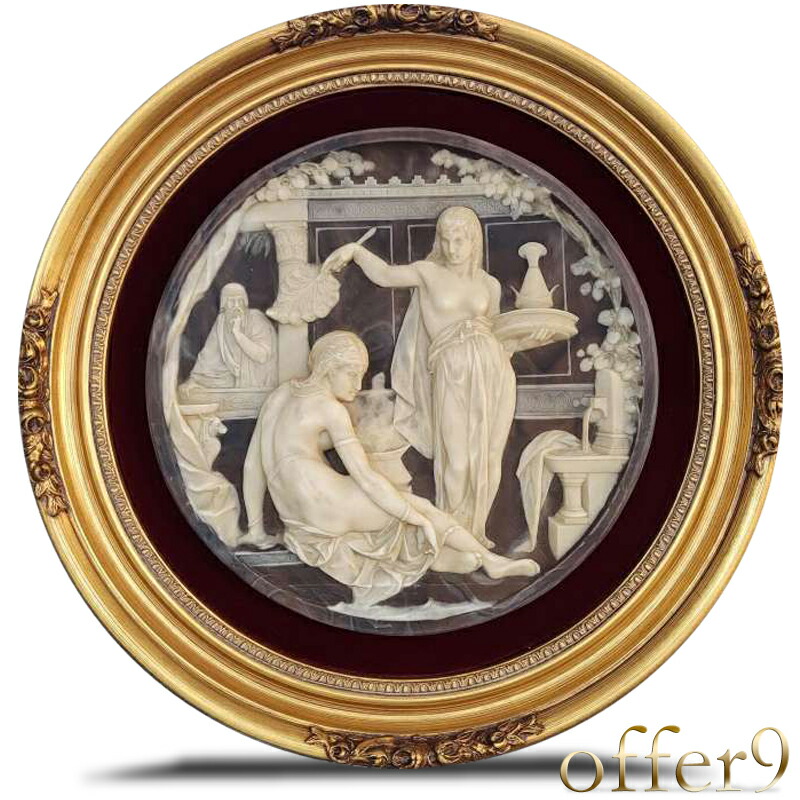 楽天市場】【1点もの】アンティーク インコレイストーン カメオアート