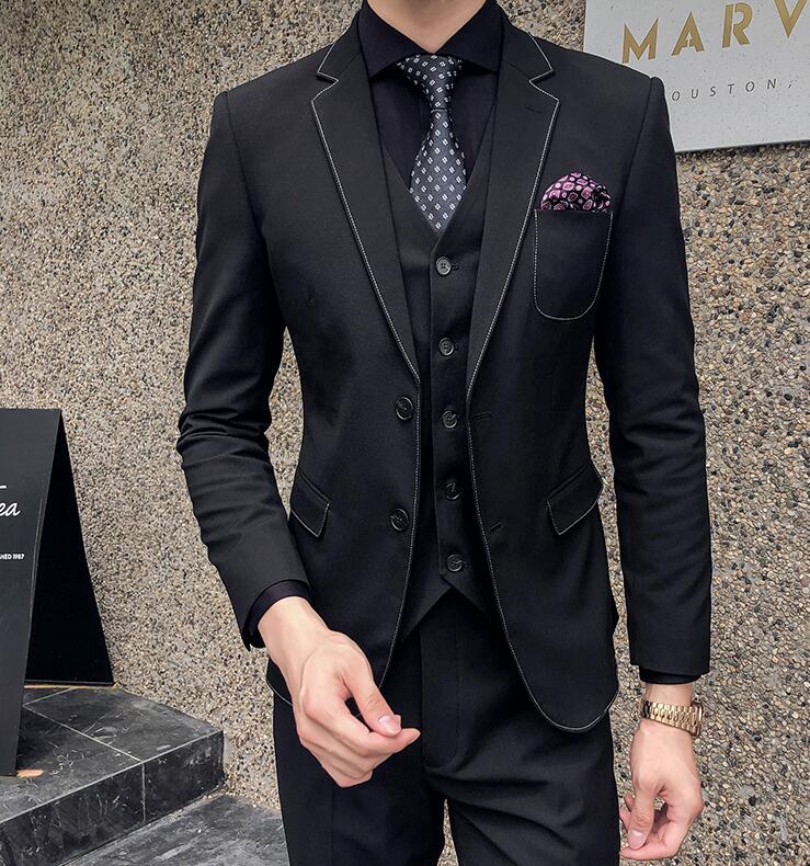 楽天市場】【送料無料】ビジネススーツ シングルスーツ 3点セット