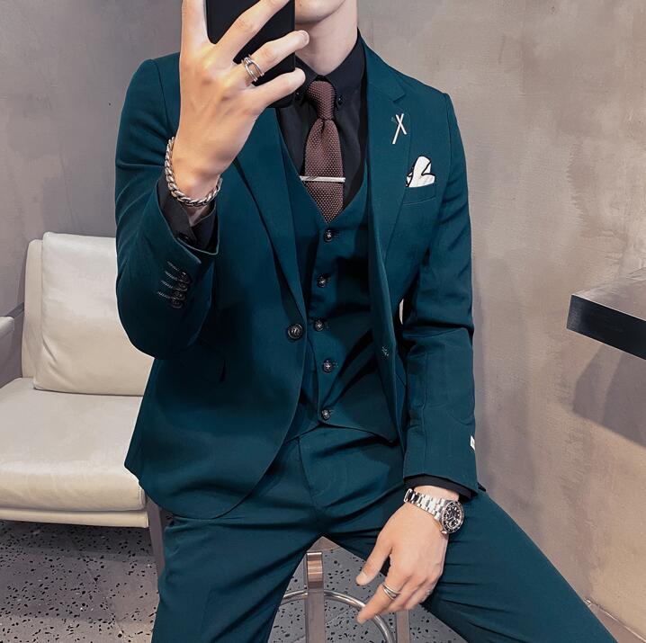 楽天市場】【送料無料】結婚式スーツ メンズスーツ 3ピース スーツ