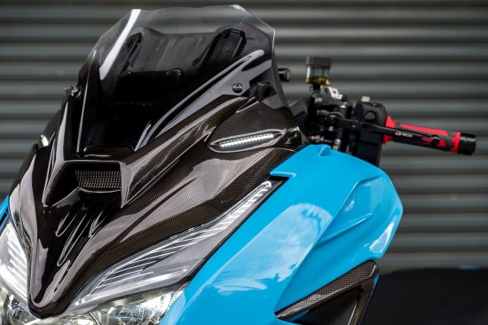 楽天市場】ホンダ フォルツァ MF15 フロントマスクカバー ms2029