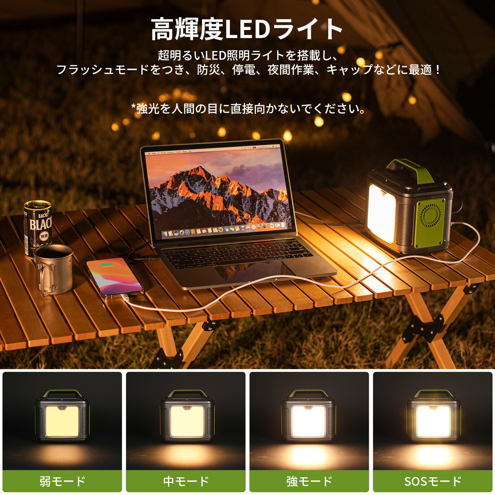 楽天市場】【SS限定エントリーで最大P4倍】EENOUR P200 ポータブル電源