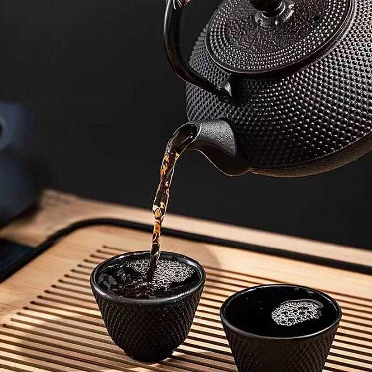 楽天市場】茶道道具 ih対応 鉄器 直火可 鋳物 やかん ケトル 大容量