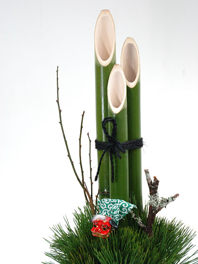 楽天市場】玄関 用 ミニ 門松 「和（なごみ）」 1台 高さ 約75cm