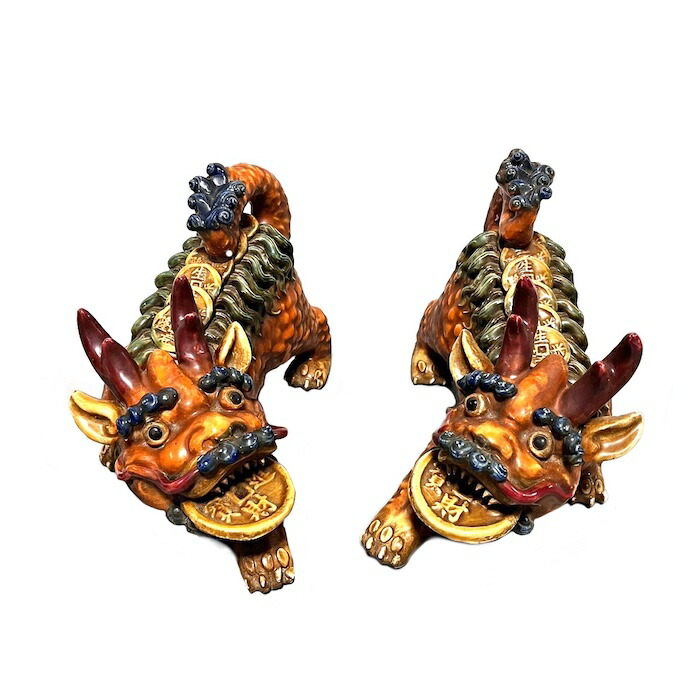 楽天市場】台湾人形 ヒキュウ2匹セット y5-3 貔貅 幸運 台湾 雄雌ペア