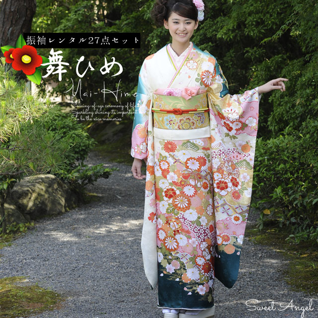 楽天市場】【2027年成人式 1月 予約受付中】【レンタル】振袖 27点