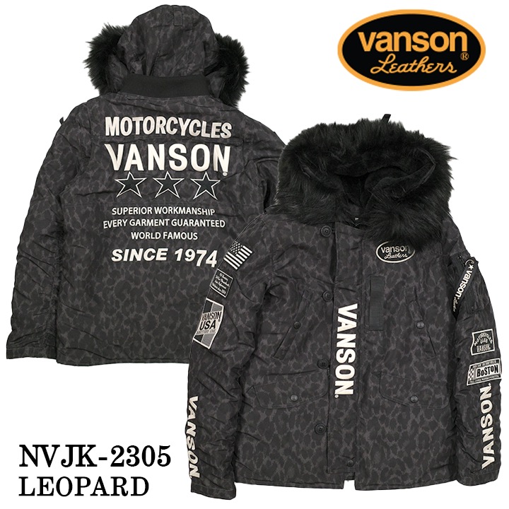 楽天市場】[SALE]VANSON バンソン ミドルレングス N-3B フライト