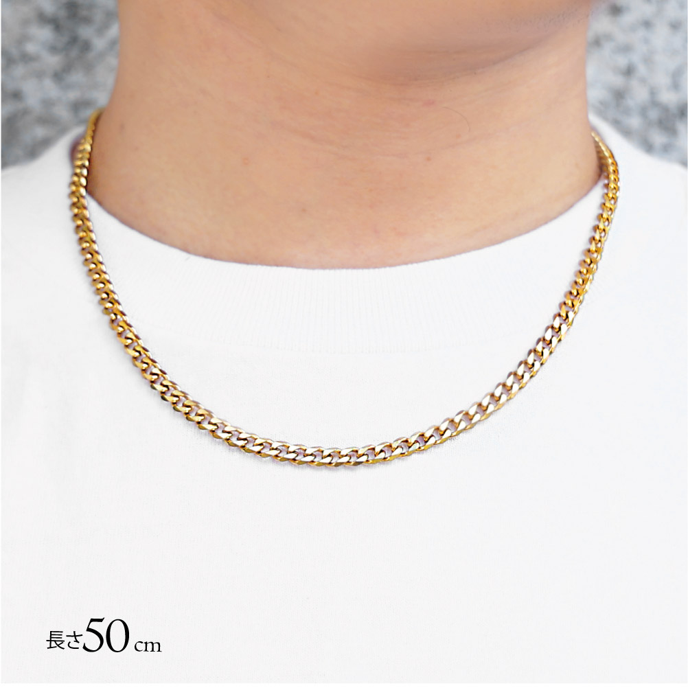 楽天市場】Qroza クローザ 喜平 ネックレスチェーン 5mm幅 6面カット