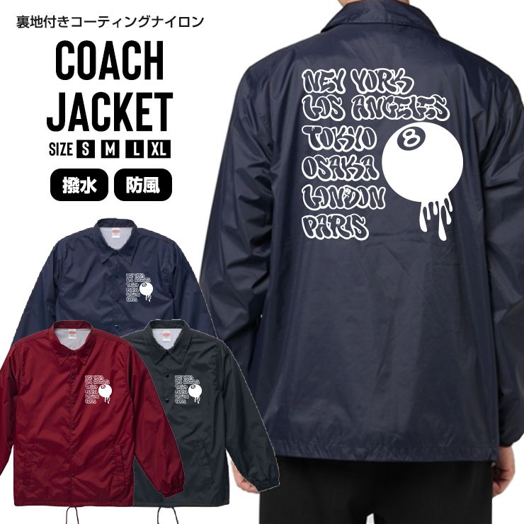 楽天市場】コーチジャケット メンズ ストリート アウター 撥水 防水