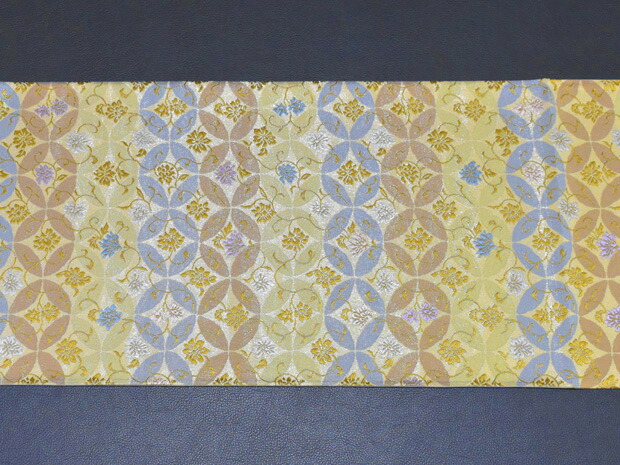 楽天市場】西陣織 山田織物謹製 吉祥文様 七宝 フォーマル用高級袋帯