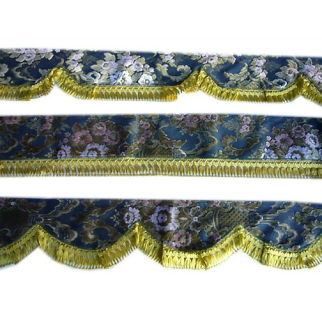 楽天市場】金華山フロントカーテン 両面 花かご Lサイズ 2200mm 4t