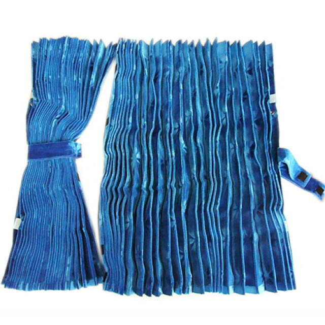 楽天市場】金華山 仮眠カーテン コスモス アコーディオンタイプ 2,400