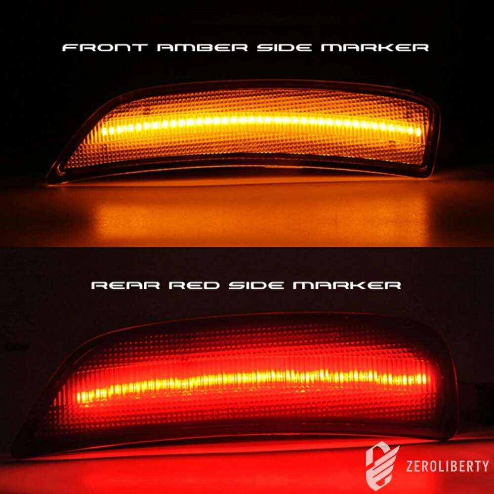 楽天市場】北米仕様 LED内蔵 ロードスター ND クリア サイド