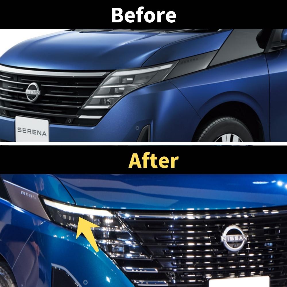 楽天市場】日産 セレナ R4.12〜 [C28系] LED ヘッドライト ポジション