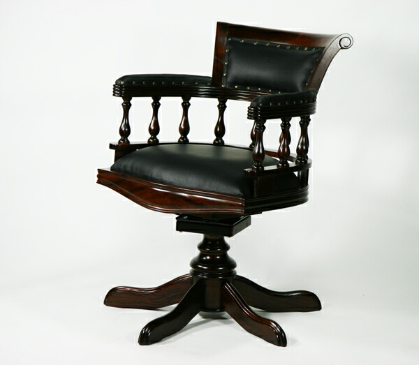 楽天市場】送料無料 新品 マホガニー 無垢材 本革 CEOチェア