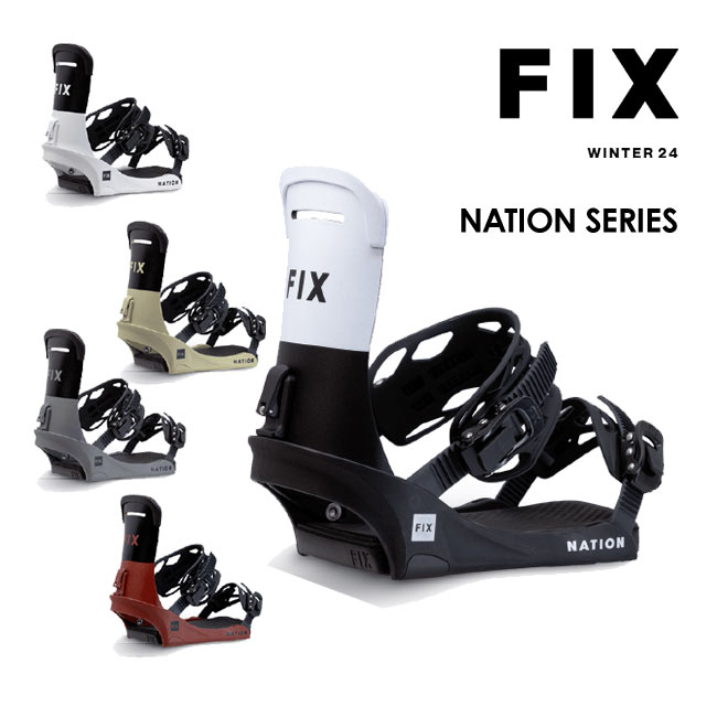 楽天市場】フィックス ビンディング FIX NATION BINDING 23-24