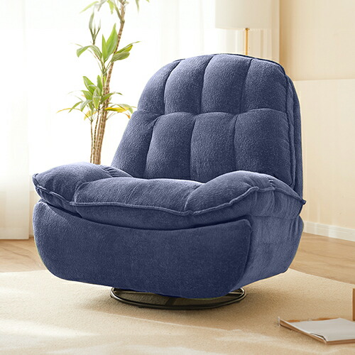 楽天市場】リクライニングチェア 一人掛けソファ 回転ソファ