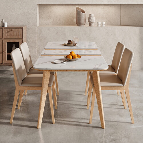 楽天市場】ダイニングテーブル 伸縮 幅110-140cm 幅120-150cm 幅130