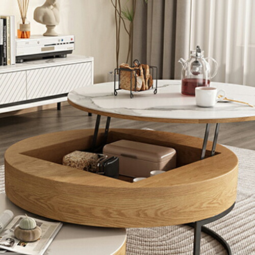 楽天市場】【レビュー特典】ネストテーブル セラミック リフトアップ