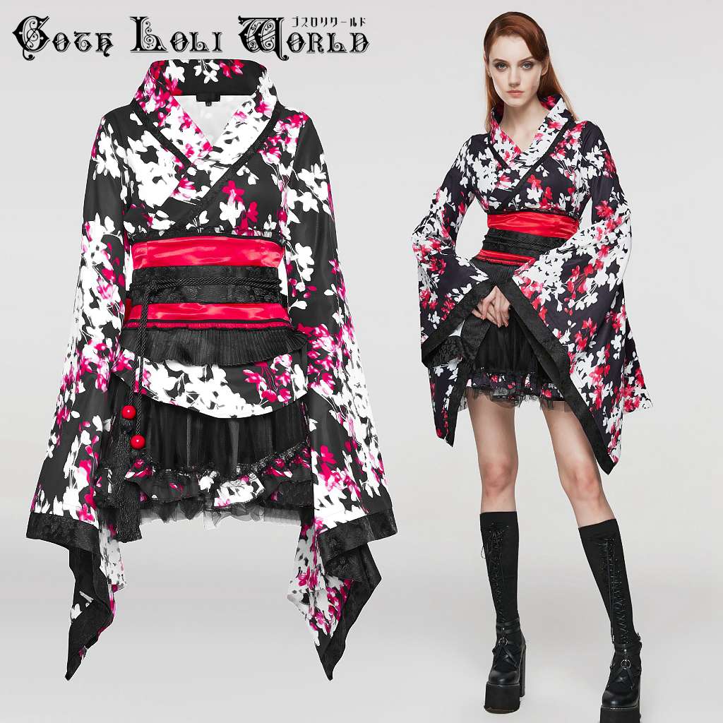 楽天市場】当日発送 即納 WLQ-001LQF-BK-WH ゴスロリファッション 地雷