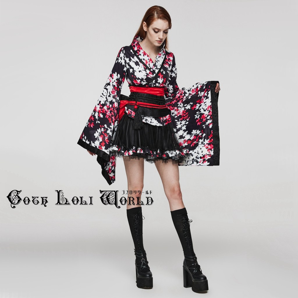 楽天市場】当日発送 即納 WLQ-001LQF-BK-WH ゴスロリファッション 地雷