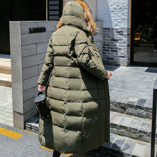 楽天市場】ダウンコート レディース ロング 90％ダウン 大きいサイズ