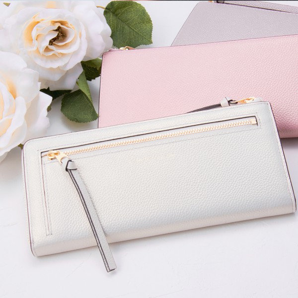 楽天市場】【30％OFF】パール2 LFロング ウォレット シルバー EDITO365
